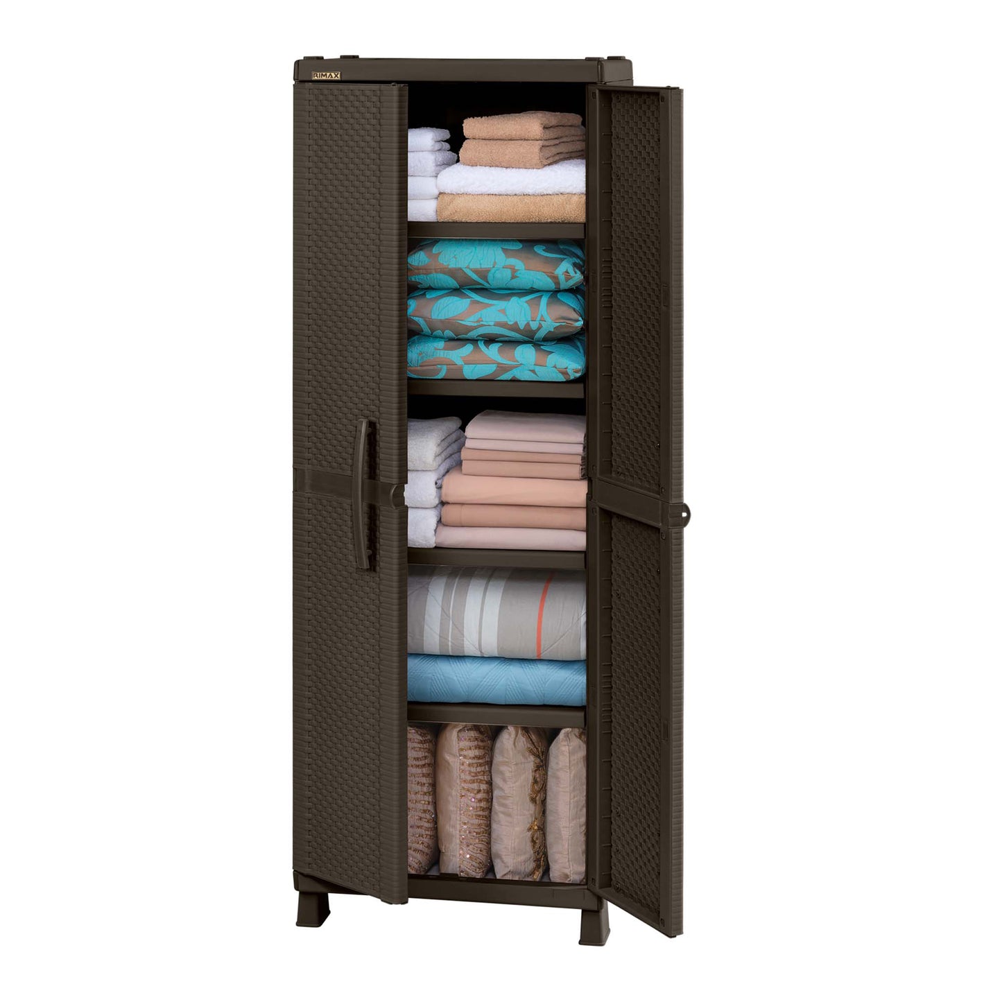 Armário Multiuso Plástico Grande Rattan Rimax