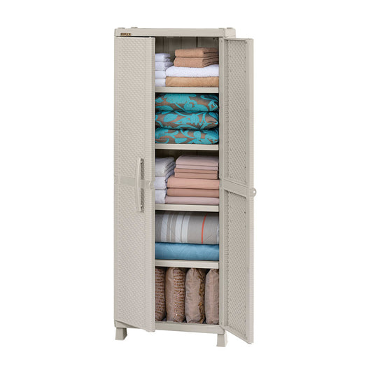 Armário Multiuso Plástico Grande Rattan Rimax