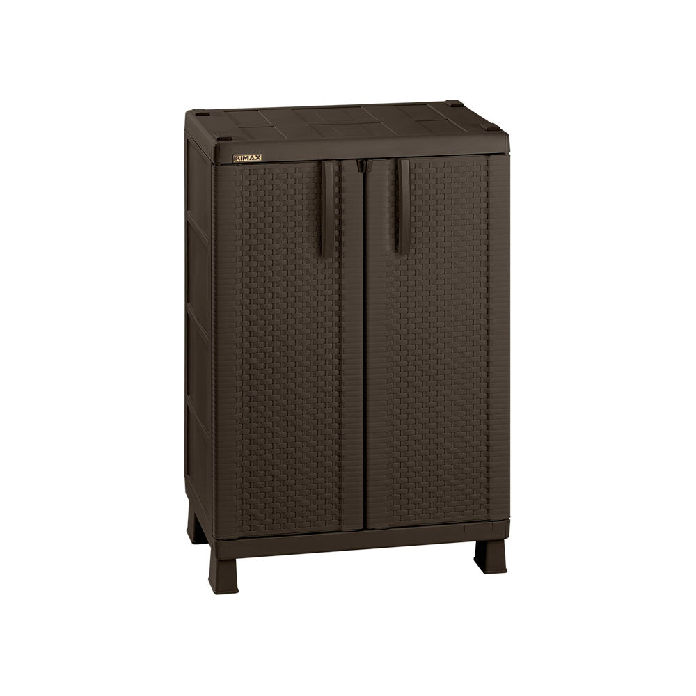Armário Multiuso Plástico Médio Rattan Rimax